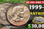1999-P Susan B. Anthony Dollar Value in 2026: Rare Error Coins & Collector Price Guide